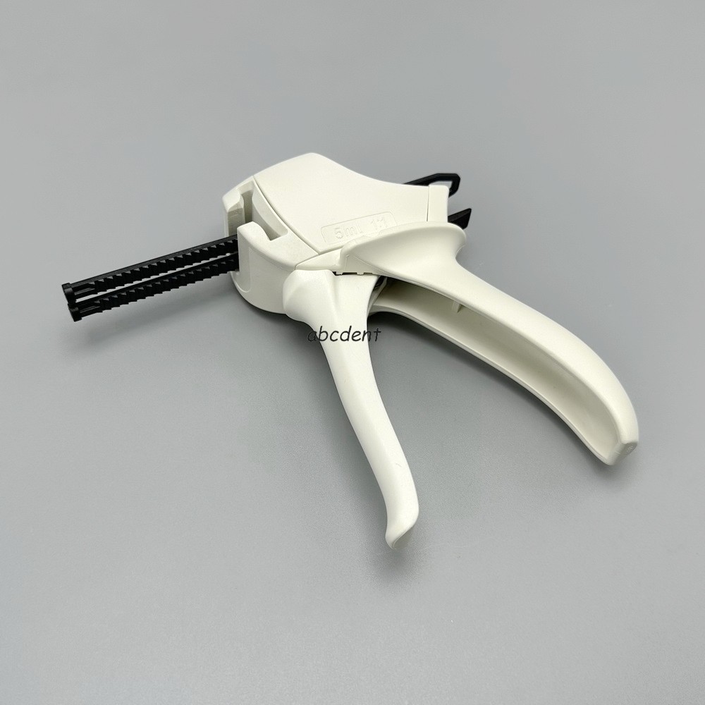 Dental Activa-Spenser Type Dispenser Gun 5Ml 1:1 Impression Mixing Gun Cement