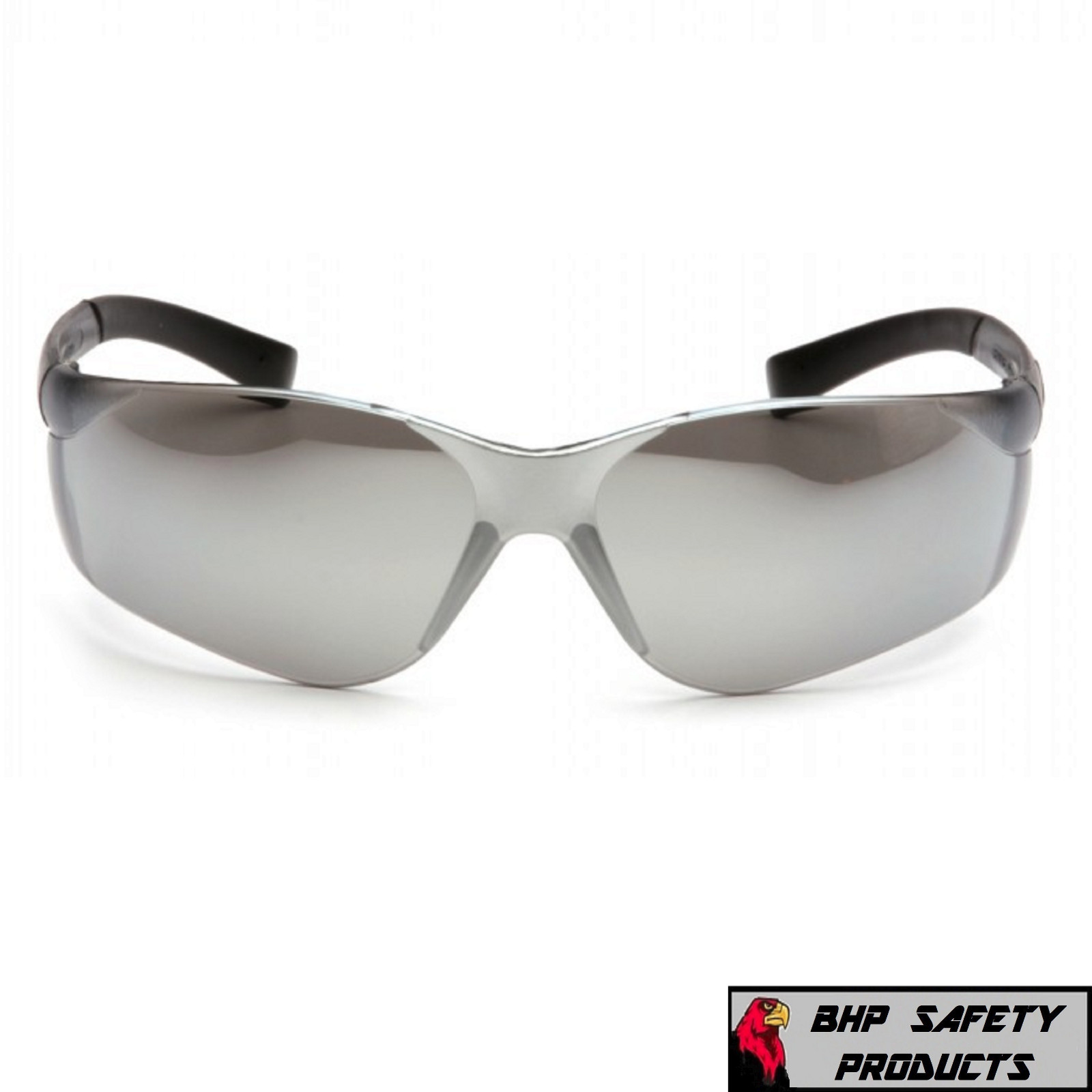 (12 PAIR) PYRAMEX ZTEK SAFETY GLASSES SILVER MIRROR LENS SUNGLASSES S2570S Z87+