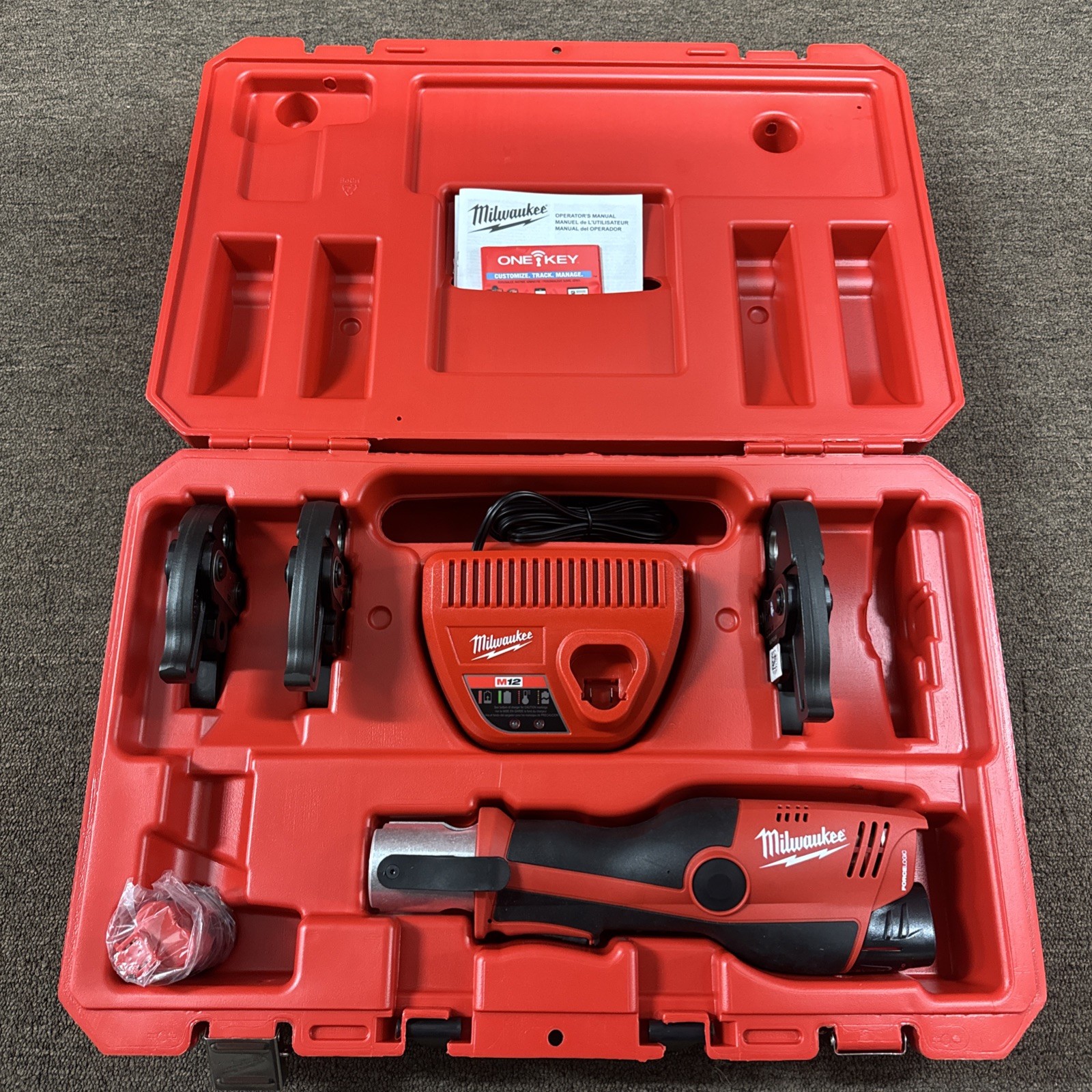 Milwaukee Tool 2473-22 M12 Force Logic Press Tool Kit W/Jaws