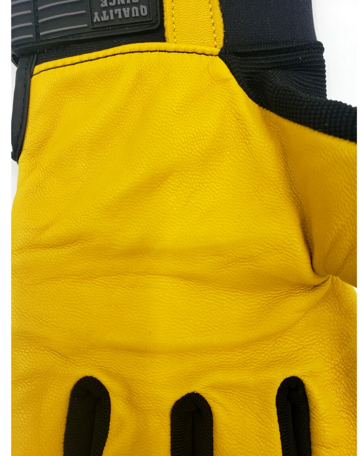 WELLS LAMONT HydraHyde LEATHER WORK GLOVES Breathable Water Resistant (medium)