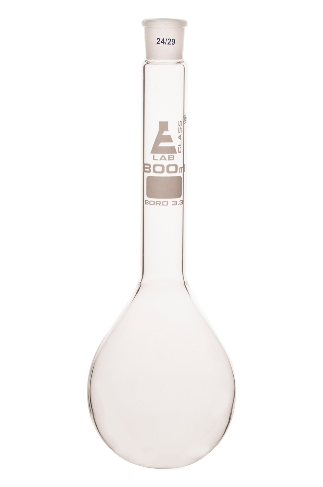 Kjeldahl Flask, 800mL, Socket Size 24/29, Borosilicate Glass – Eisco Labs