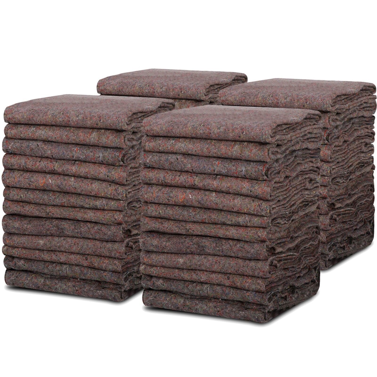48 Pack Moving Blankets 53″ x 74″ (21 lb/dz) Moving Pads Shipping Furniture Pads