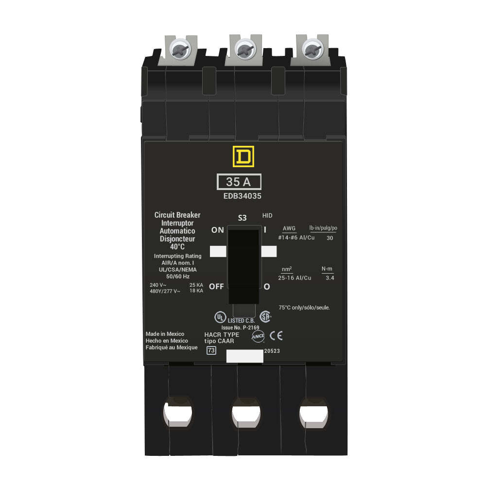 EDB34035 – Square D – Molded Case Circuit Breaker