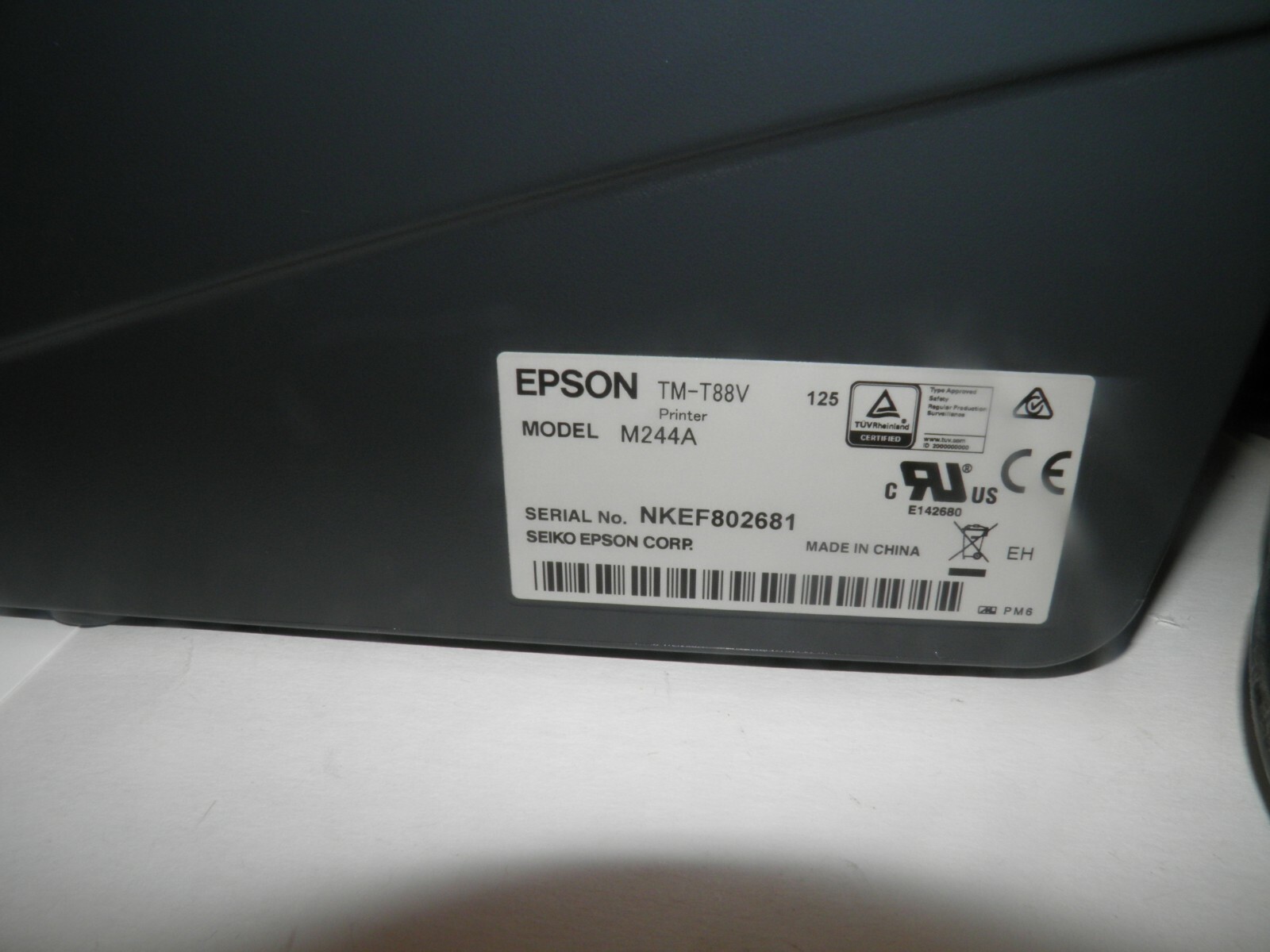 Micros Epson M244A TM-T88V Thermal POS Receipt Printer IDN Printer Refurbished