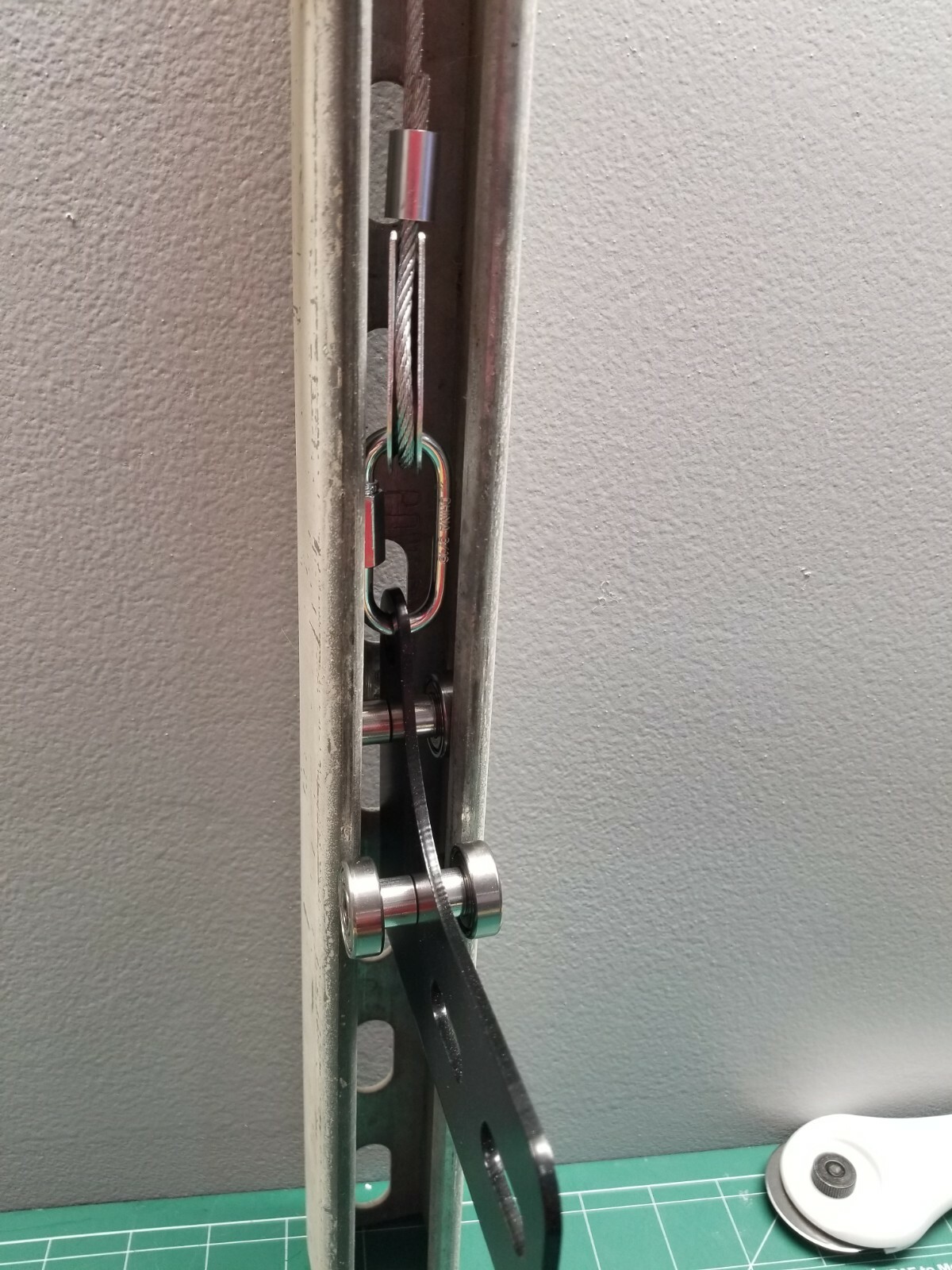 1-5/8 Strut Channel Unistrut custom trolley Universal trolley many uses USA made