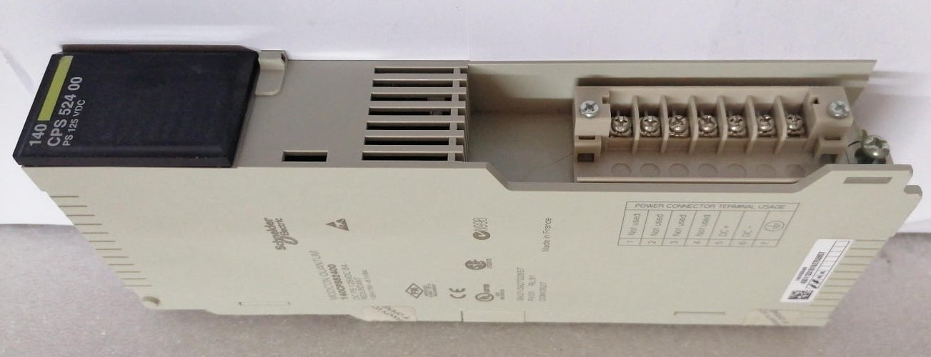 SCHNIEDER ELECTRIC 140CPS52400 MODICON QUANTUM 125VDC REDUNDANT – USED