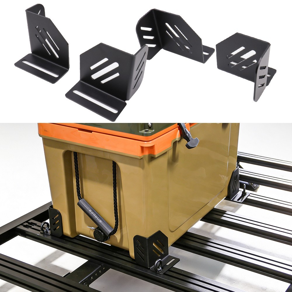 Powder Coated Stainless Steel Corner Bracket With T-Slot Channel Universal Fit