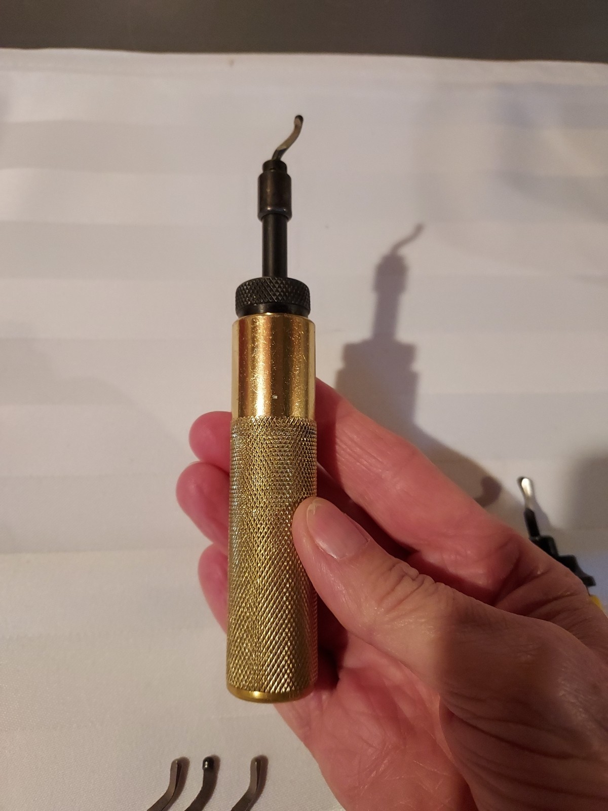 Deburring Tool With Swivel Head, Adjustable, New, Israel,