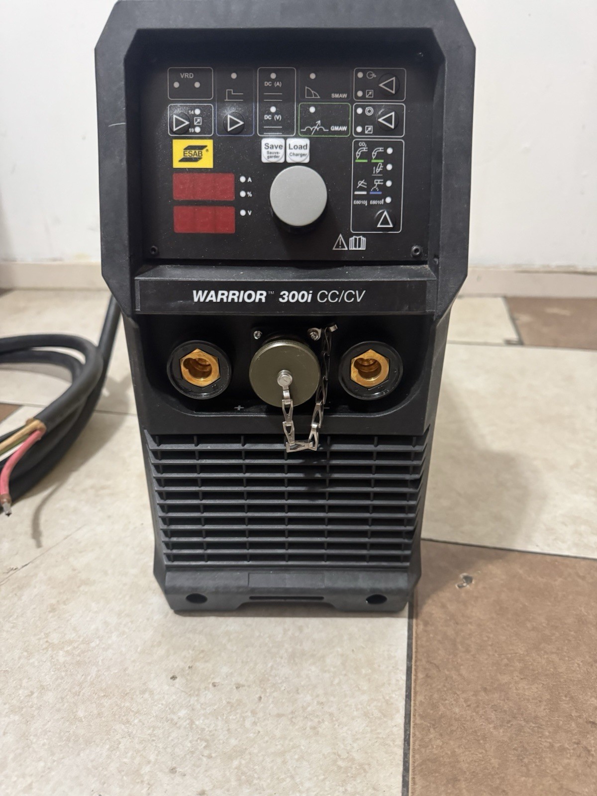 Esab Warrior 300i Cc/cv,single And 3 Phase Multiprocess Welder