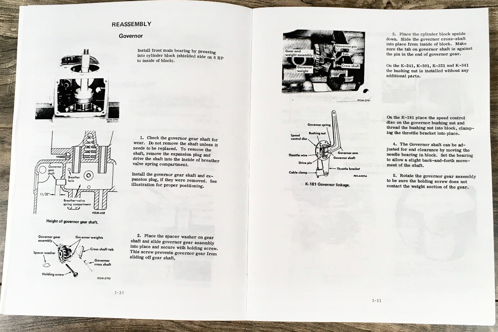 Cub Cadet Kohler K181 K321 Engine Fits 86 149 800 1450 Tractor Service Manual