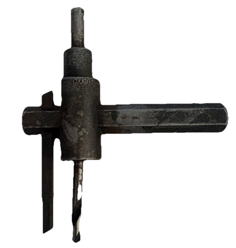 Vintage Circle Hole Cutters,Adjustable, Drill & Carbide Cutters,3 PACK,NICE