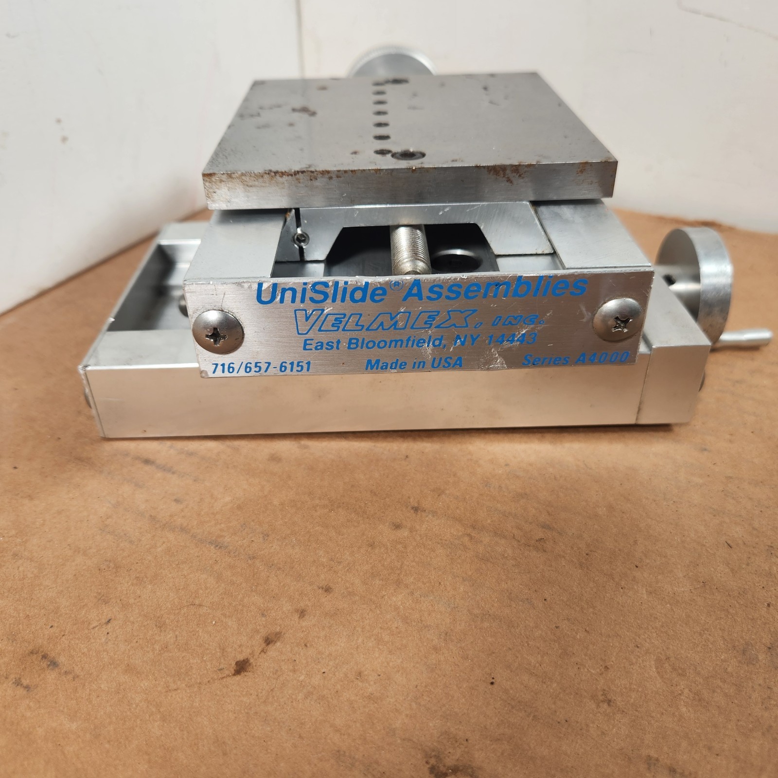 Velmex Unislide A4000 A4000xy A40 A25