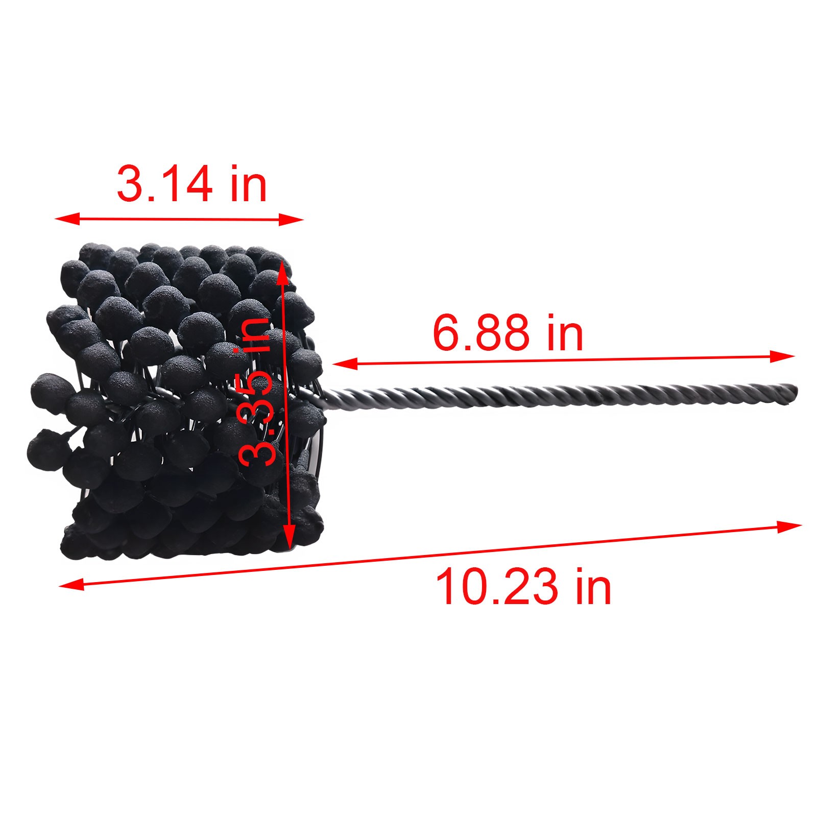 3.3″ Engine Cylinder Hone 240 Grit Flexible Ball Brush 85mm for 2.95″-3.34″ Bore