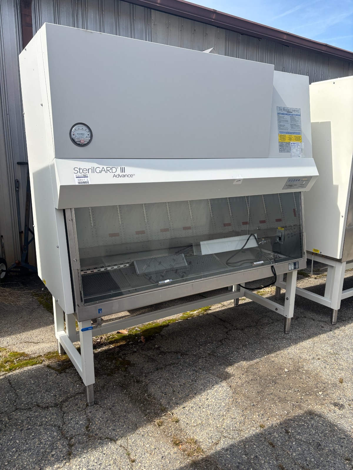 6Ft Baker SterilGard III Advance SG603 A/B3 Laboratory Biological Safety Cabinet