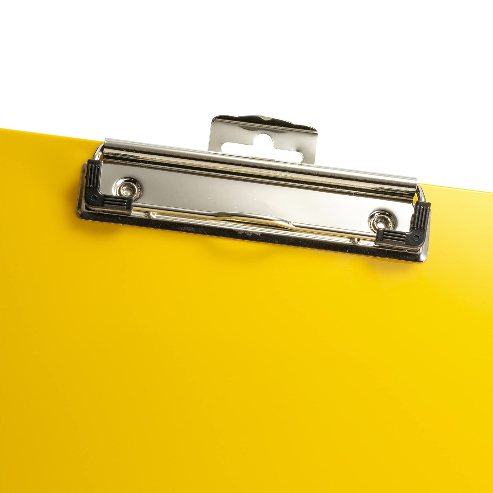 Recycled Plastic Clipboard Letter Size Yellow 83062 Memo Office Board