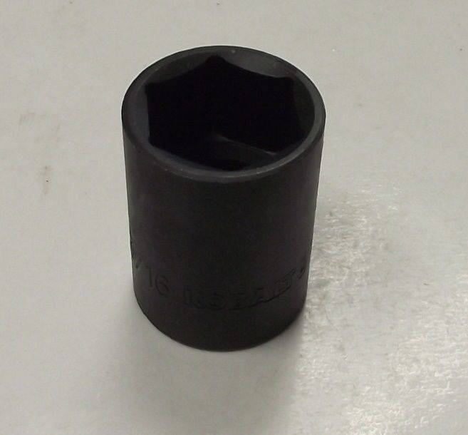 Kobalt 23901 1/2″ Drive 1-3/16″ 6pt Impact Socket USA