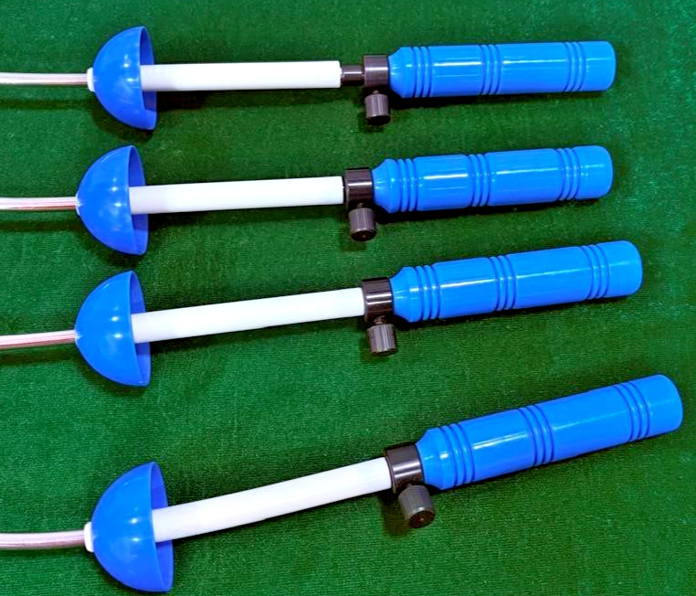 4pc Laparoscopic Gynecology Marva-Type Uterine Manipulator with 3 Cups Reusable