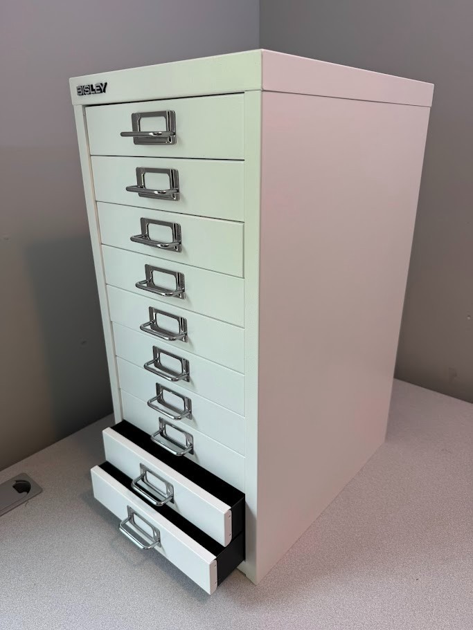 NEW! Bisley 10 Drawer MultiDrawer – Traffic White **REDUCED PRICE**