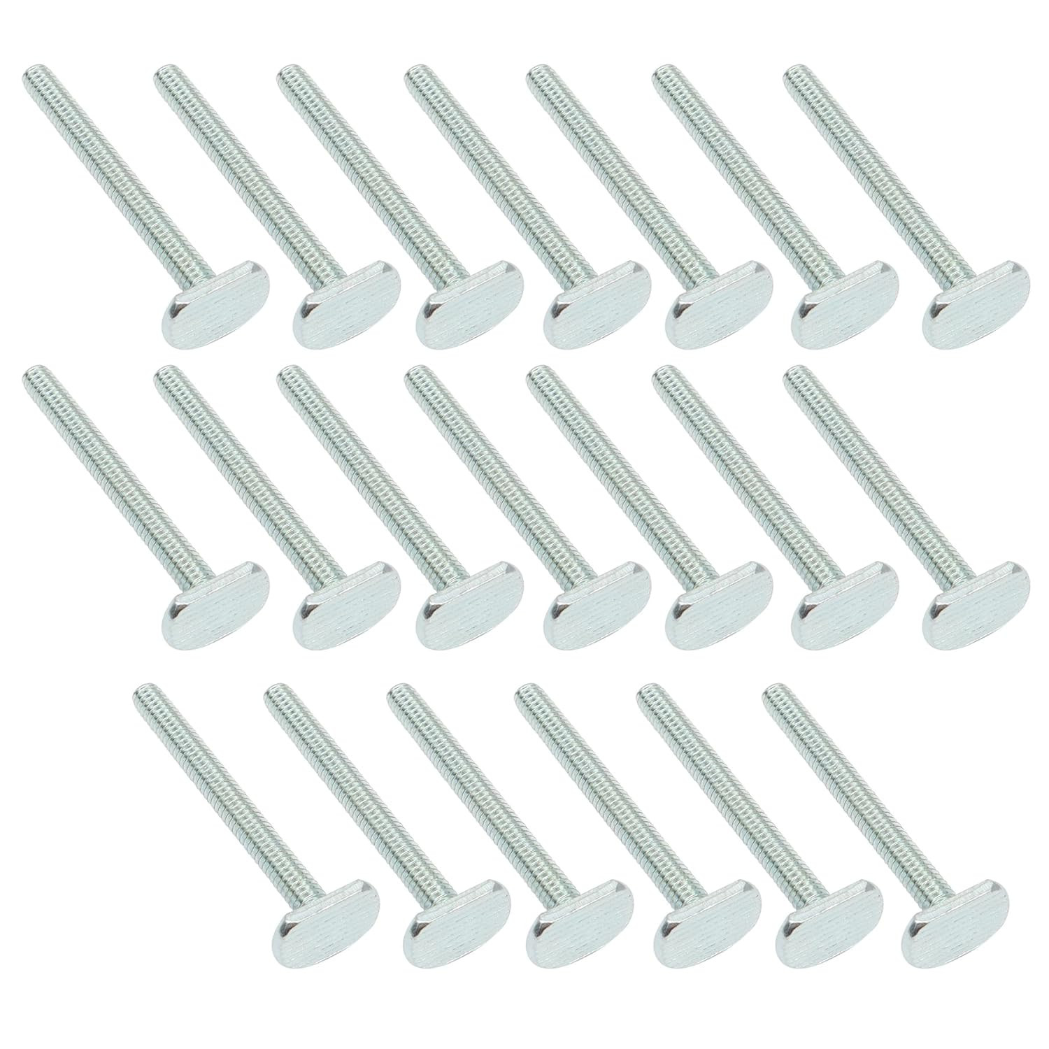 20 Pieces 1/4″-20 T Track Bolt 2-1/2″ 1/4″-20 X 2-1/2″