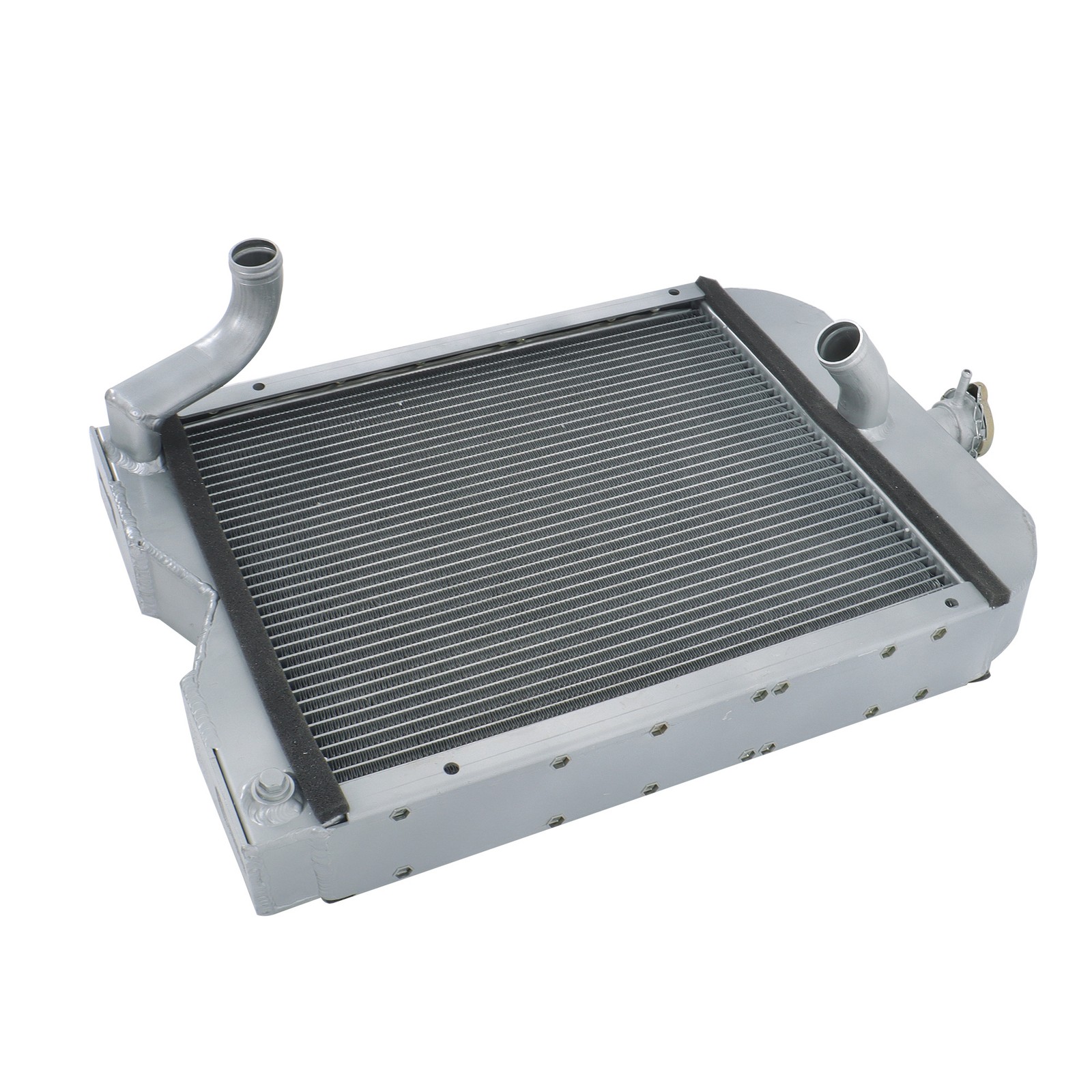 8N8005 86551430 2 low Full Aluminum Radiator For Ford Tractor 2N 8N 9N Model