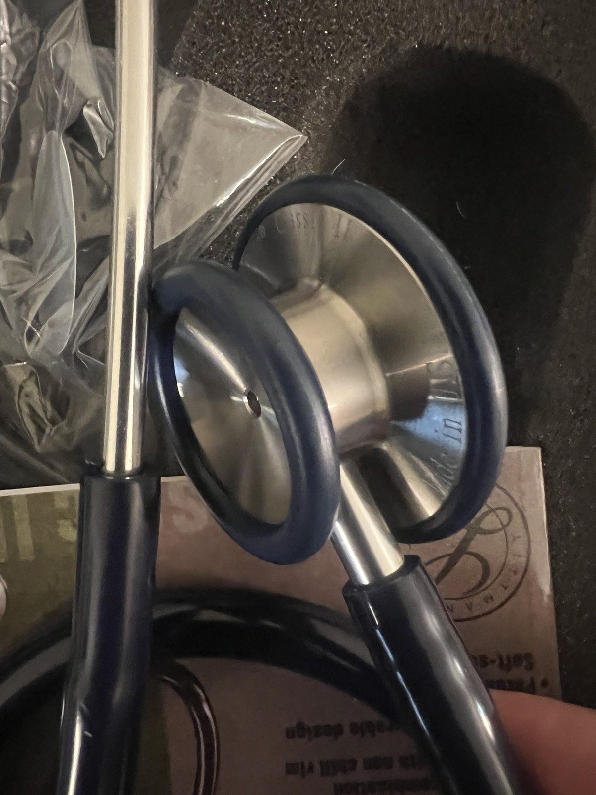 Cardiology SE II Monitoring Stethoscope Littmann Blue Open Box Free Shipping