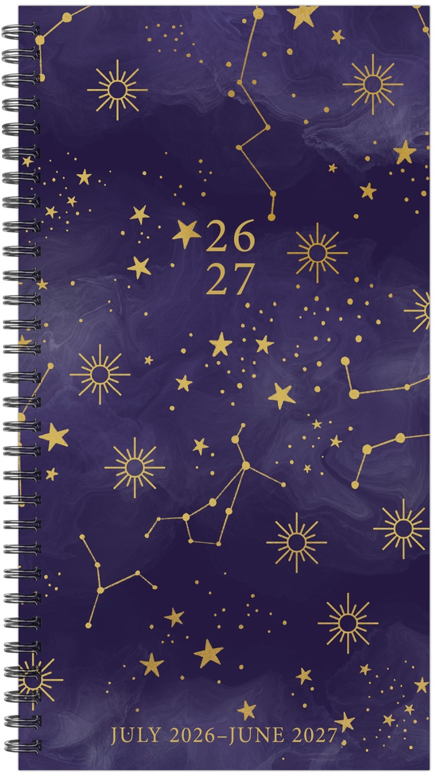 Starry Intentions AYr July 2026-June 2027 3.5″ x 6.5″ Softcover Weekly Planner