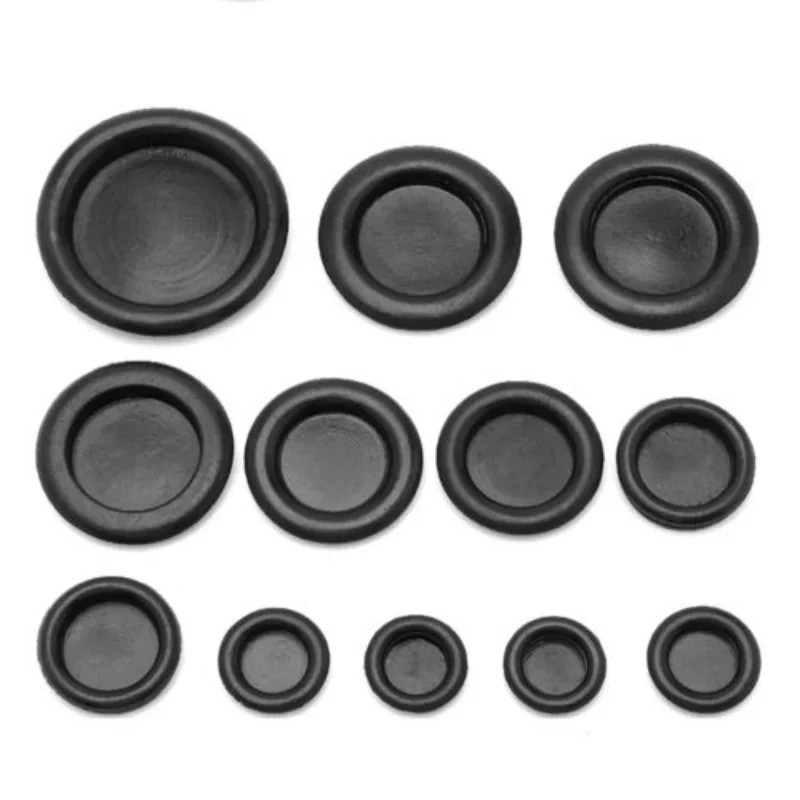 10PCS Rubber Grommet Firewall Hole Plug Electrical Wiring Gasket Assortment Kit