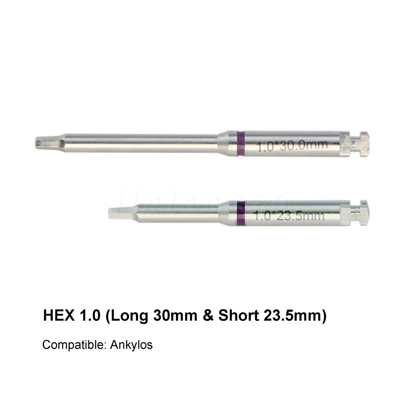 NSK Style Dental Slow Speed Contra Angle Handpiece Push FG 1.6 /CA 2.35mm Burs