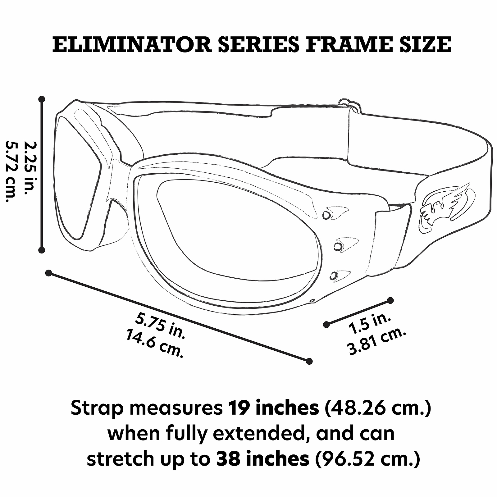 2 Pairs of Global Vision Eliminator Z 77 Goggles Camo Frame Clear & Smoke Lens
