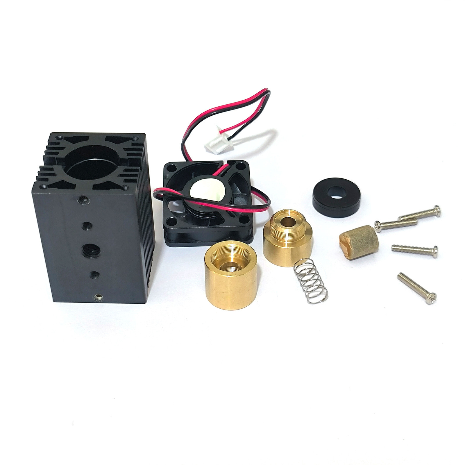 33x50mm 9mm TO5 Laser Diode Housing Case w/405nm 450nm Glass Collimating Lens