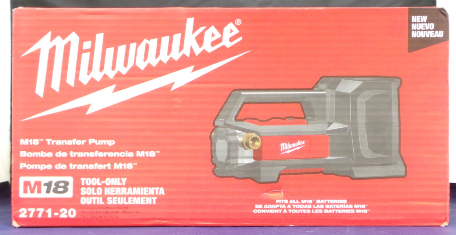 Milwaukee 2771-20 M18 FUEL 18V Water Transfer Pump – Bare Tool BRAND NEW