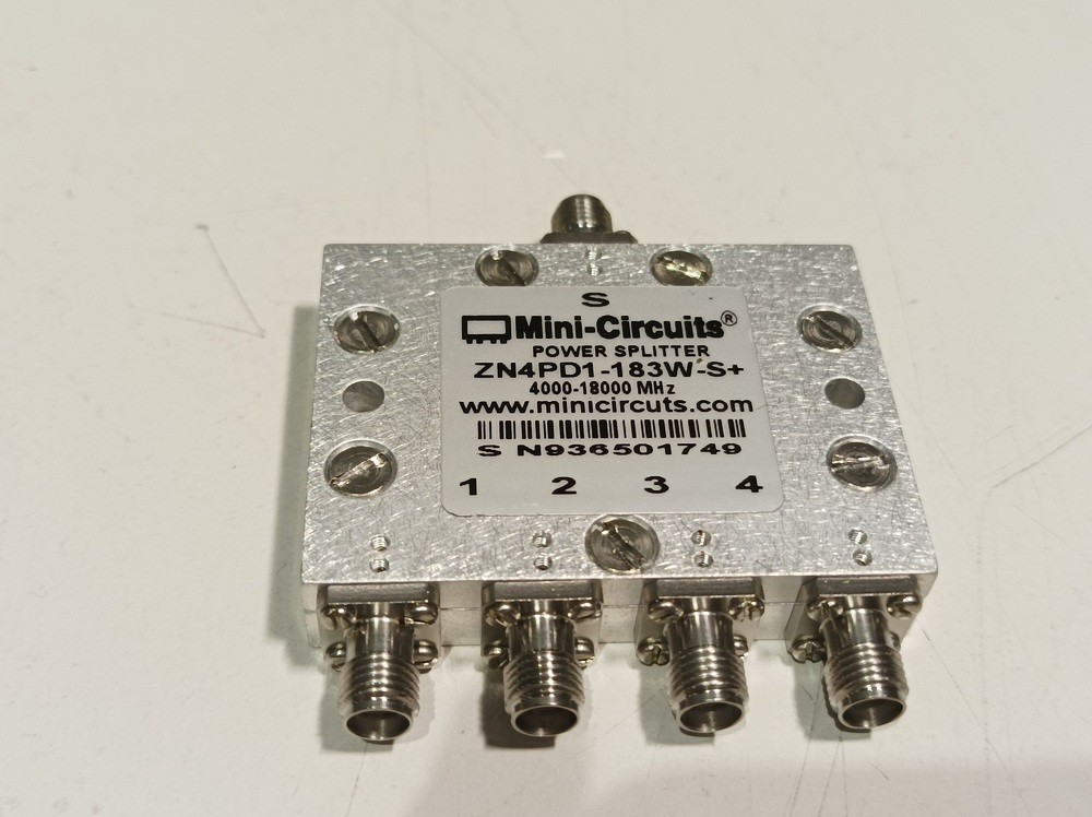 Mini-Circuits ZN4PD1-183W-S+, Power Splitter 4.0-18.0 GHz #
