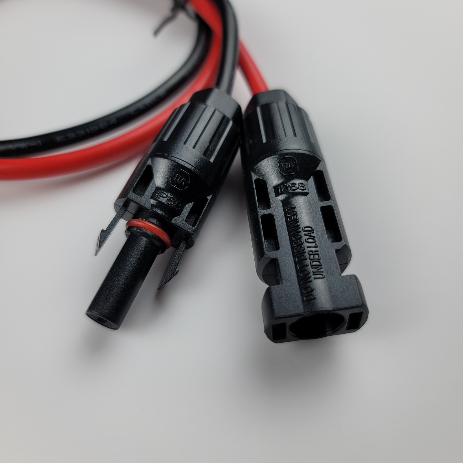 Solar Panel MC4 to Anderson SB50 Adapter Cable 10AWG 50A 600V Connector 2FT