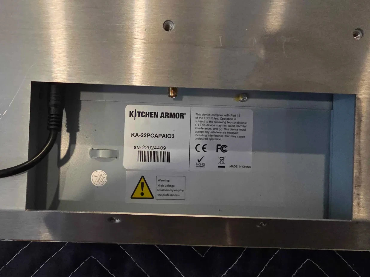 Kitchen Armor KA-22PCAPAIO3 Stainless Steel Cased 22″ Android All-in-One (new)