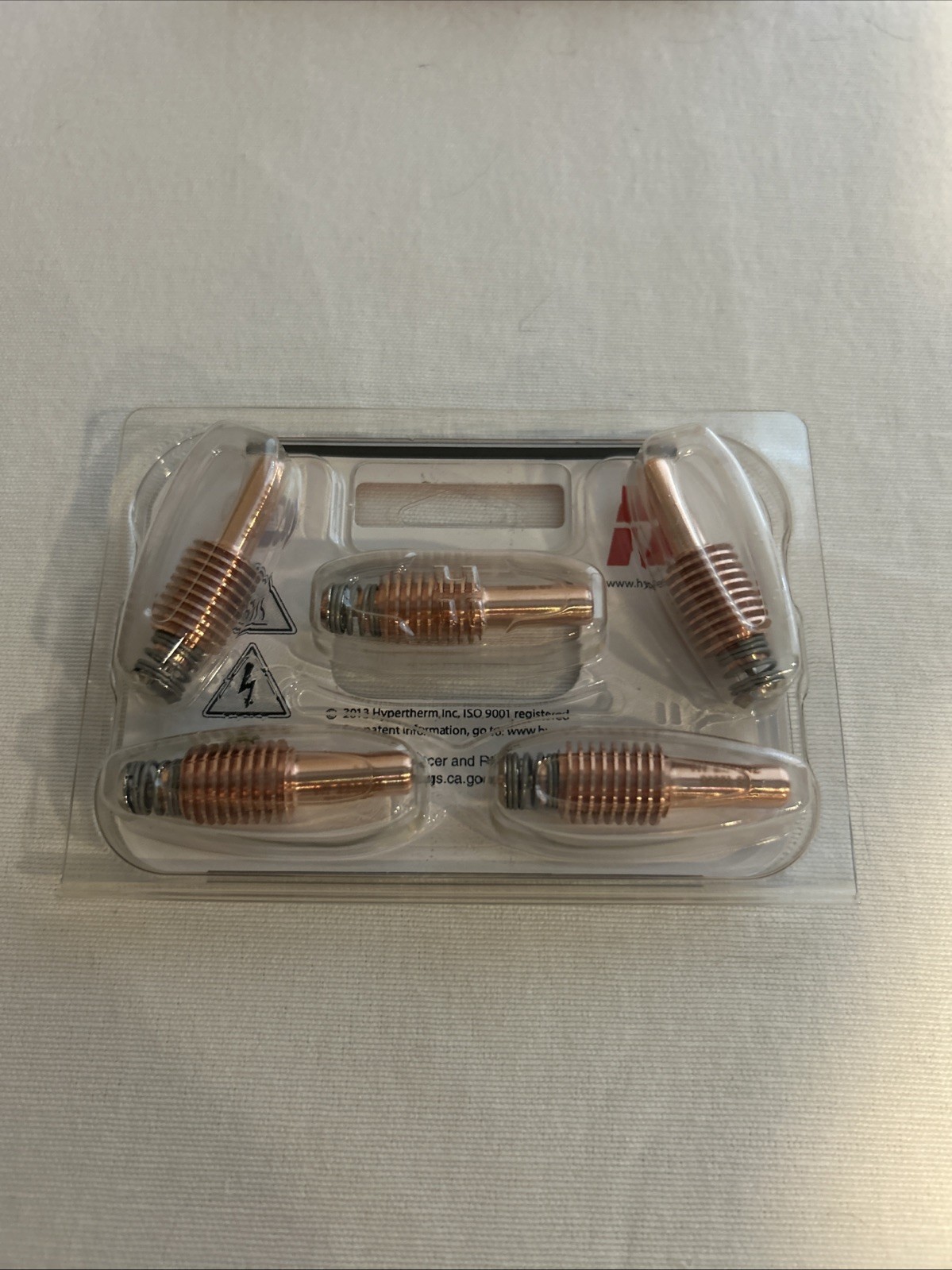 Hypertherm Electrode 220842 for Duramax Plasma Cutter, 5 Pack