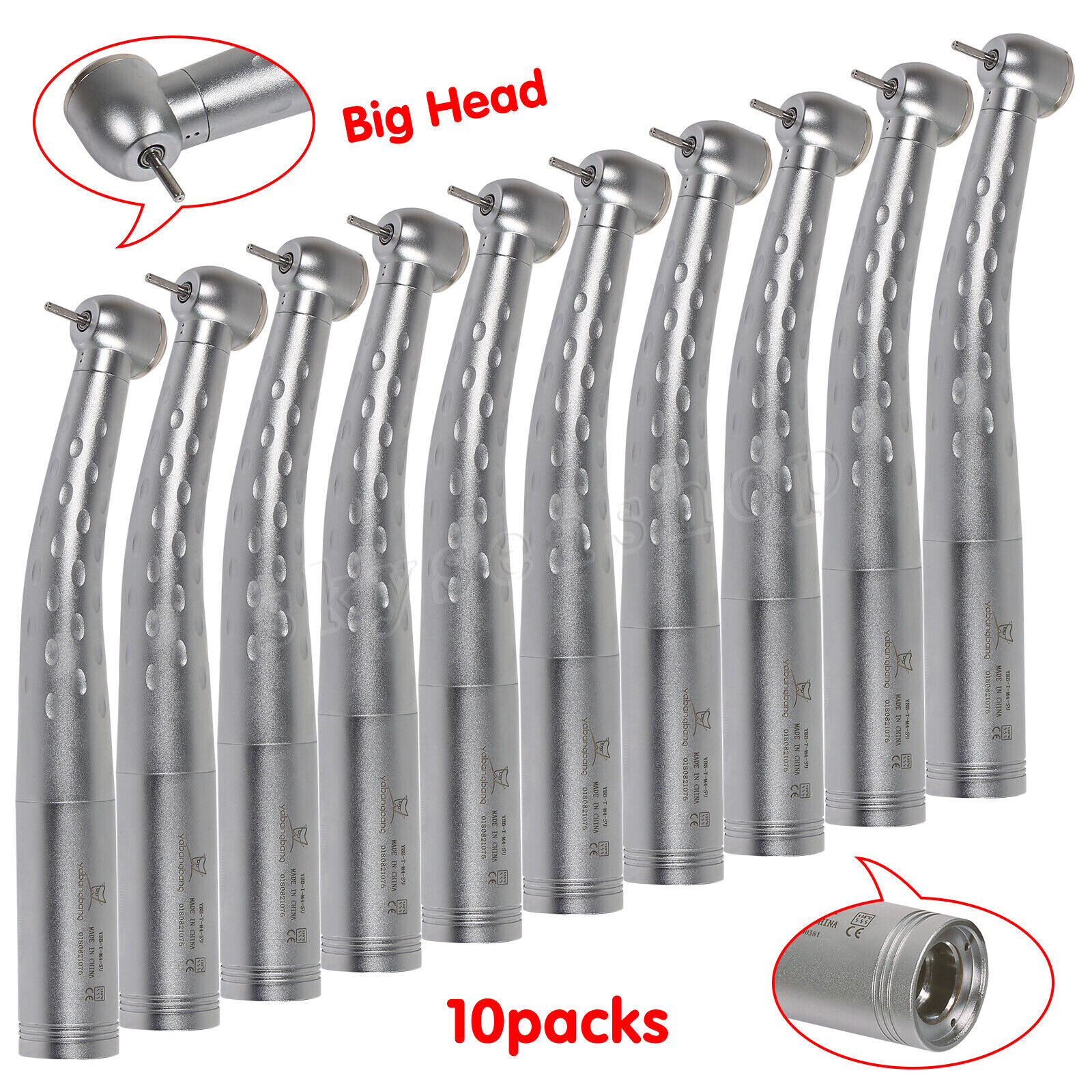 1-10 Yabang Dental High Speed Handpiece Large Head torque fit for KaV USA