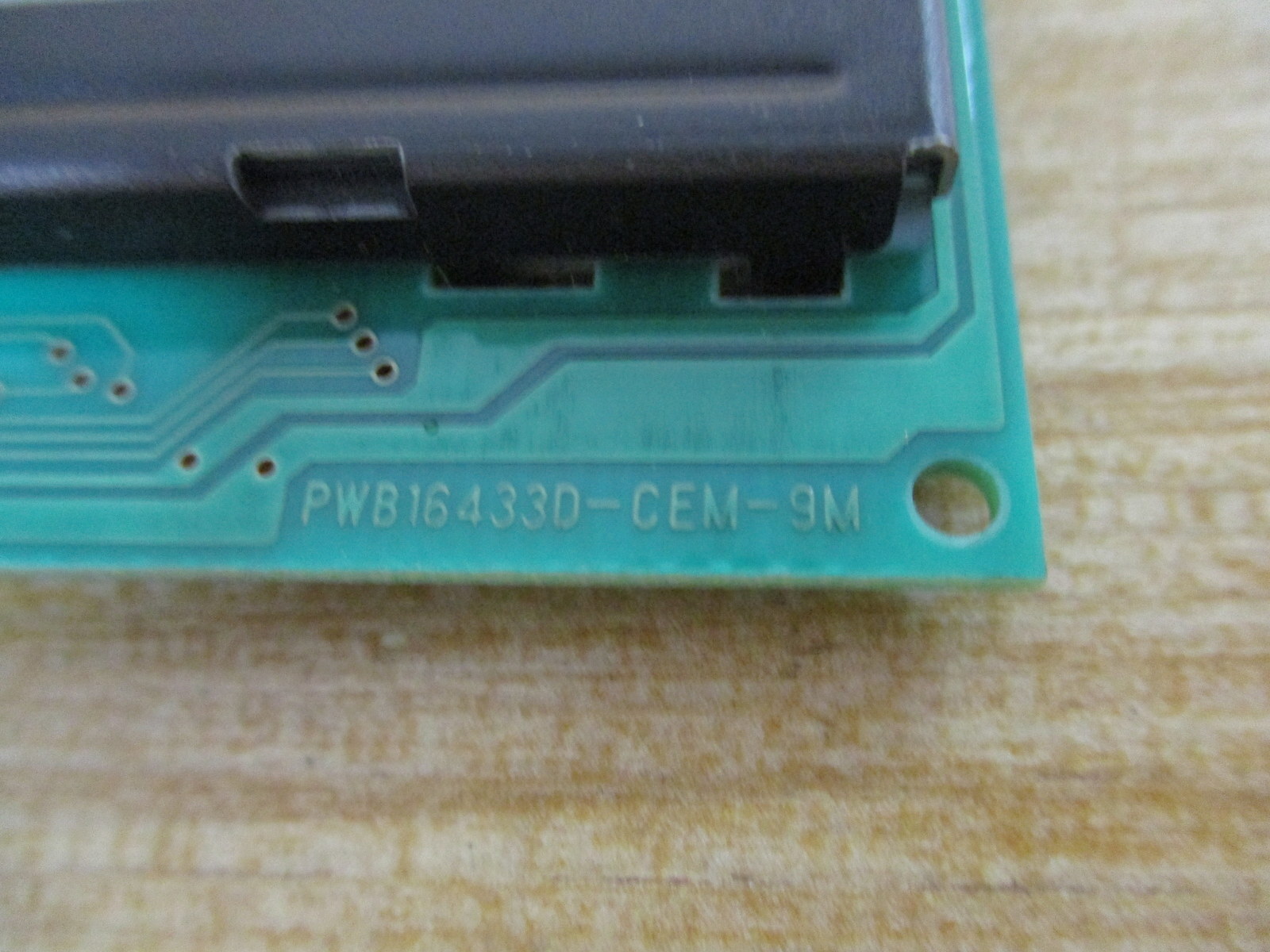 Artec 128Z-C Circuit Board W/PWB16433D-CEM-9M Display