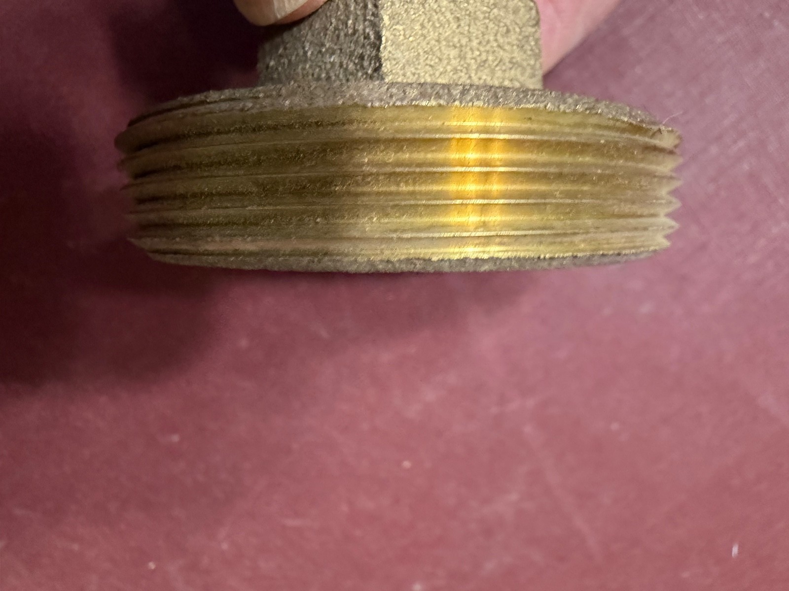 Unknown Brand 2″ Brass Clean Out Plug, Heavy Duty