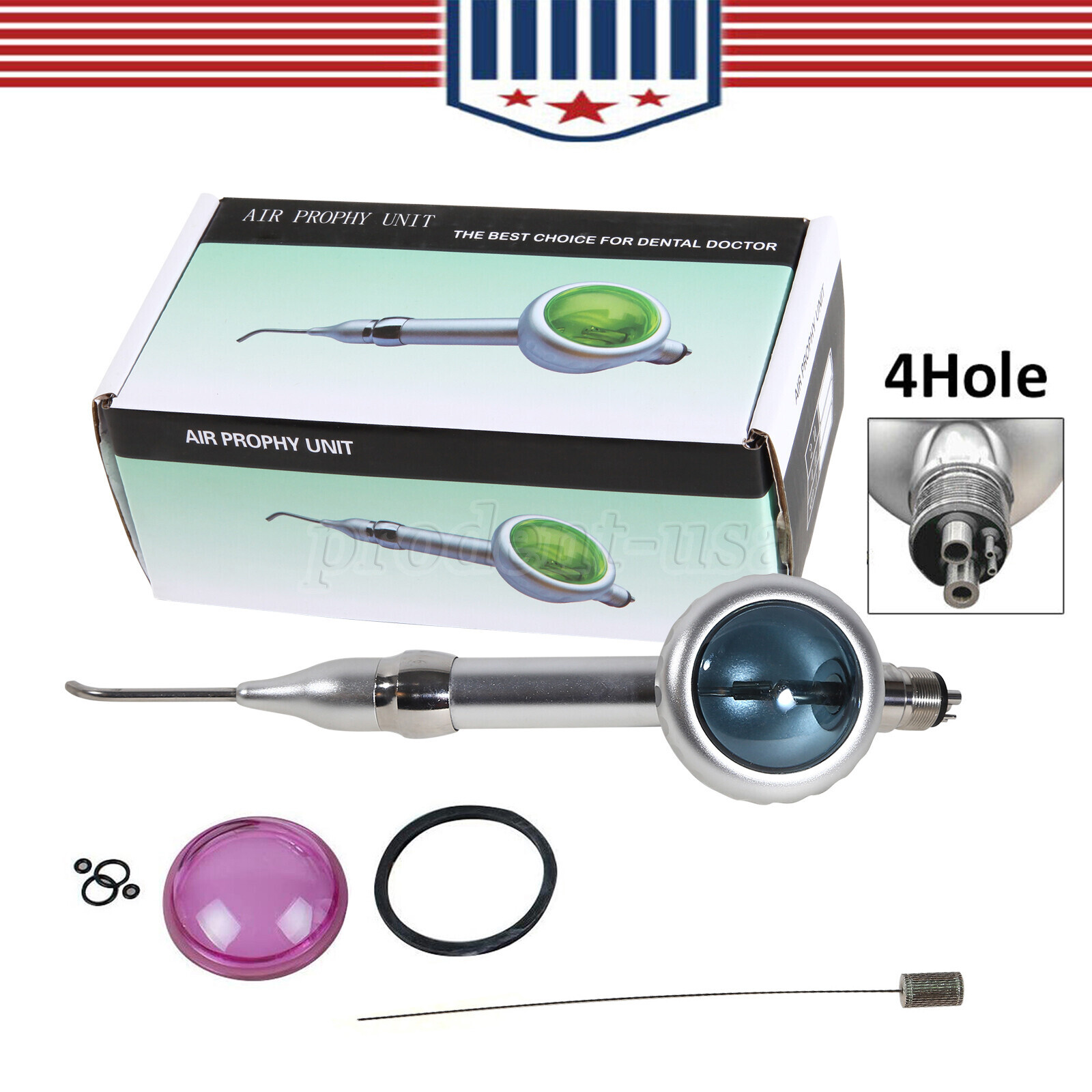 Dental Cordless LED Endo Motor 16:1 Contra Angle + Woodpecker DTE Apex Locator