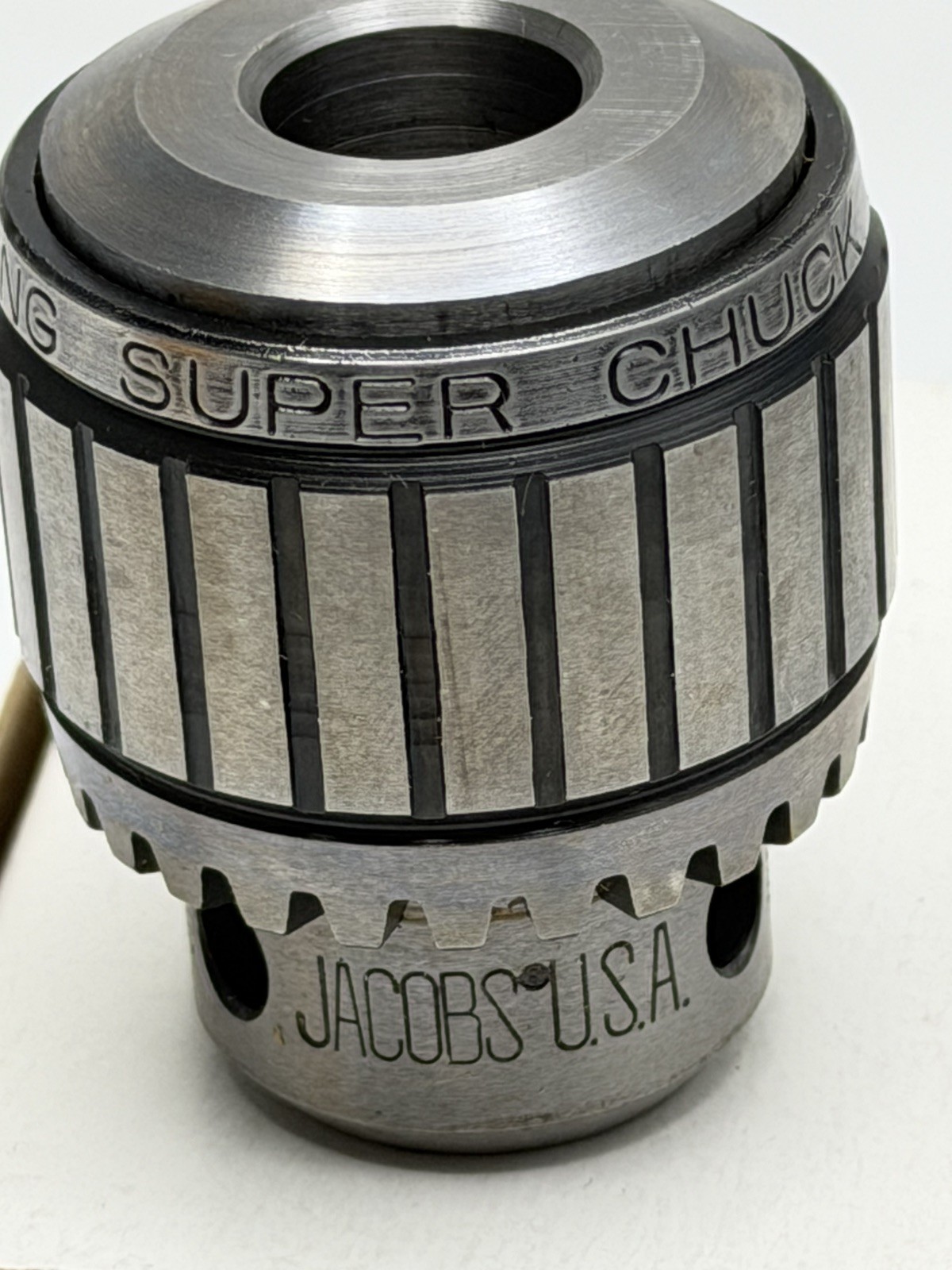 NEW Jacobs 8-1/2N 2SJT Ball Bearing Super Chuck 0-1/4″ Cap 1/2” Shank & Key