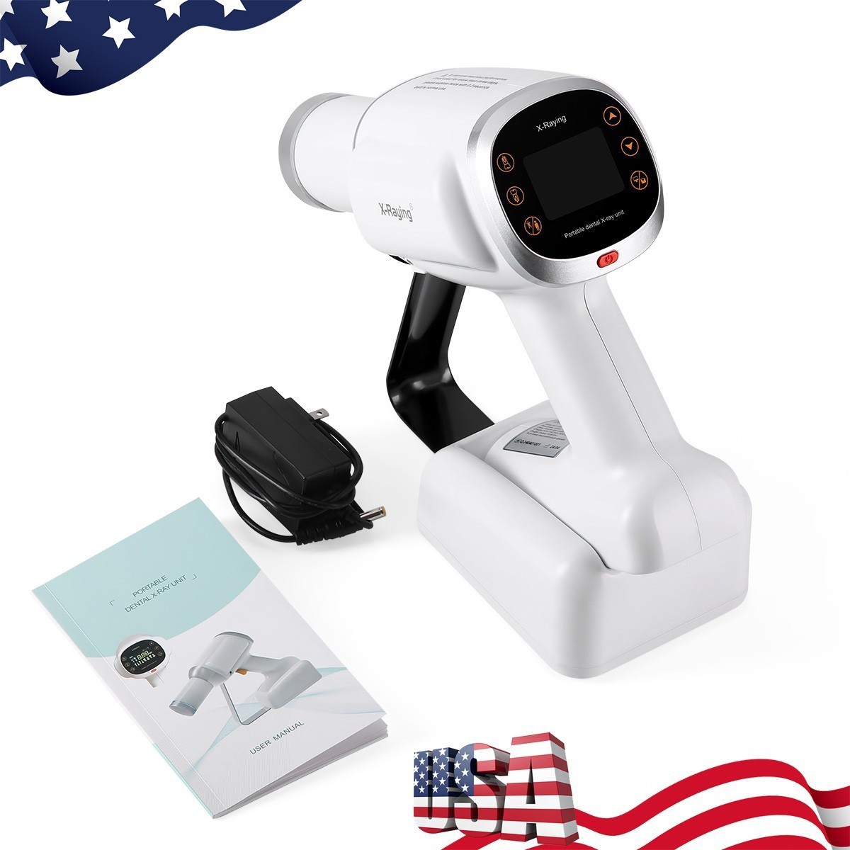 Dental Portable Handhold X Machine Unit Ray with Scatter Shield High Frequency