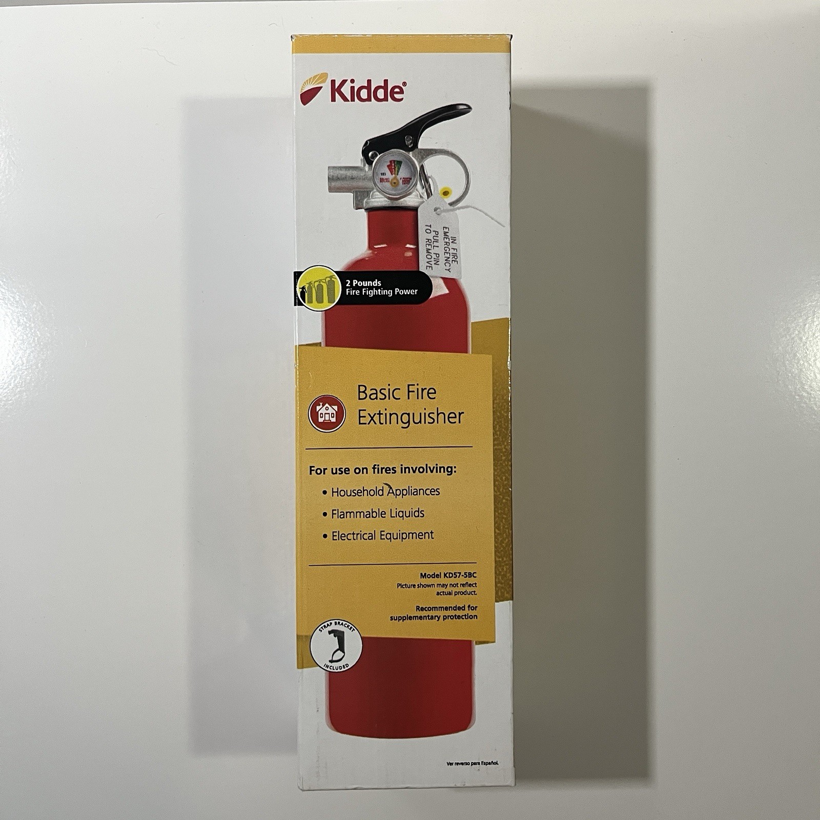 Kidde Basic Fire Extinguisher (KD57-5BC)