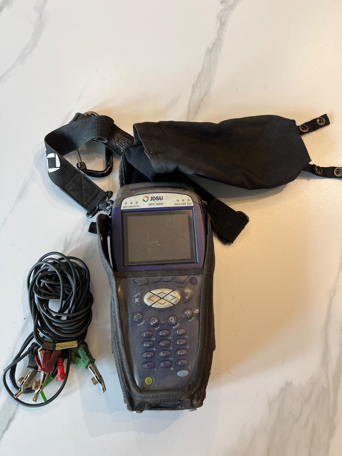 JDSU HST-3000 Network Tester HST3000-SIM BDCM-WB2-2 – No Power Adapter