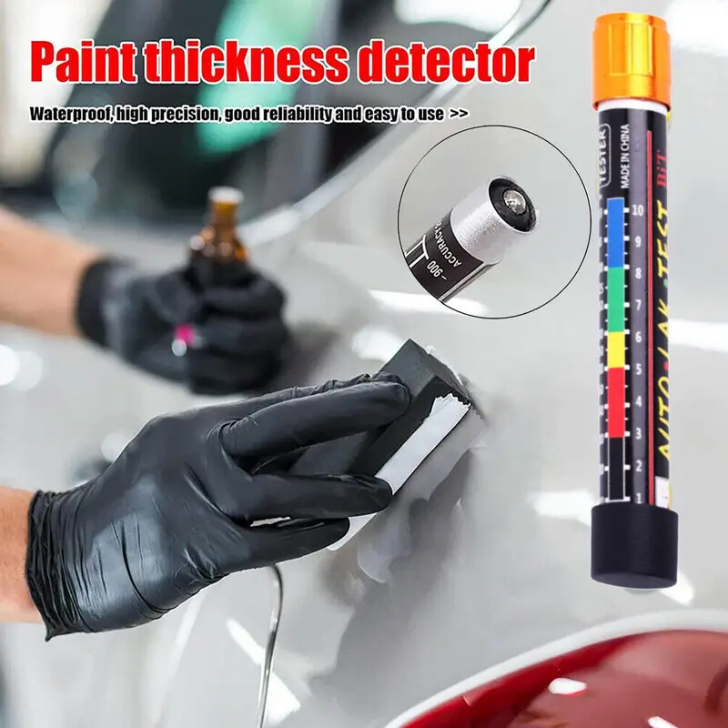Car Paint Test Thickness Tester Meter Gauge Auto Paint Crash Check Magnetic 1PC