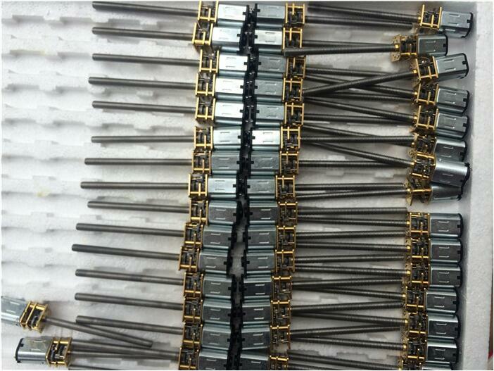 DC12V 60~1000RPM M4*55 N20 Micro Metal Gear Motor Long thread shaft Gearmotors