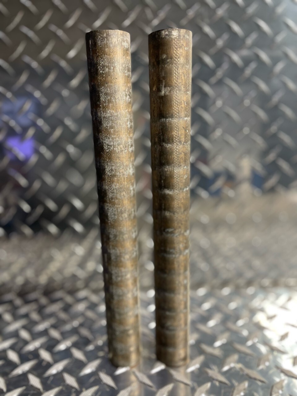 1-3/8 OD x 15/16 ID 10 inches long x2 CDA 932 Bearing Bronze Round Rod #6