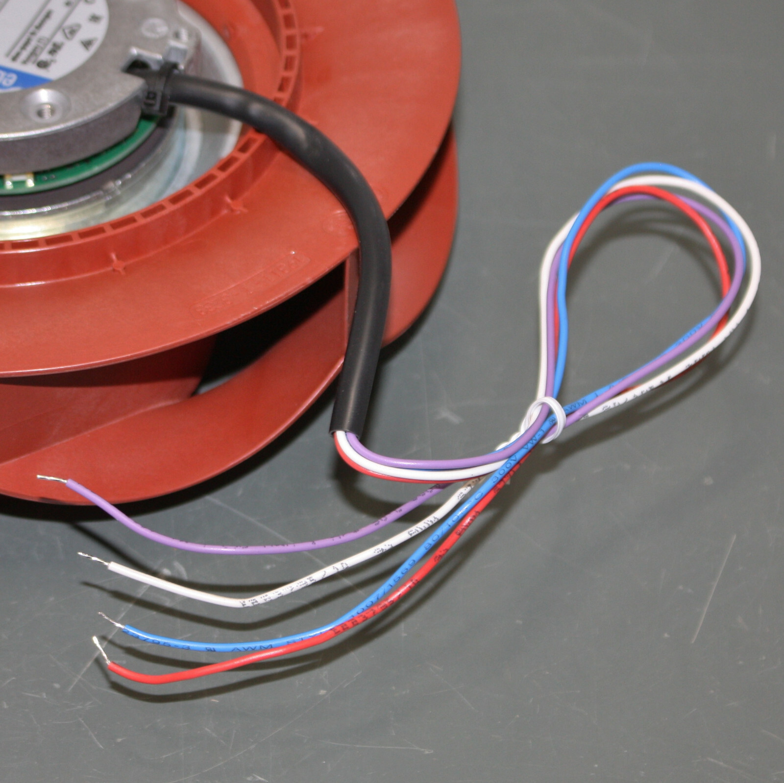 ebmpapst Compact Centrifugal Axial Blower Fan RER 190-39/14/2TDMLO, 24V DC, 61W