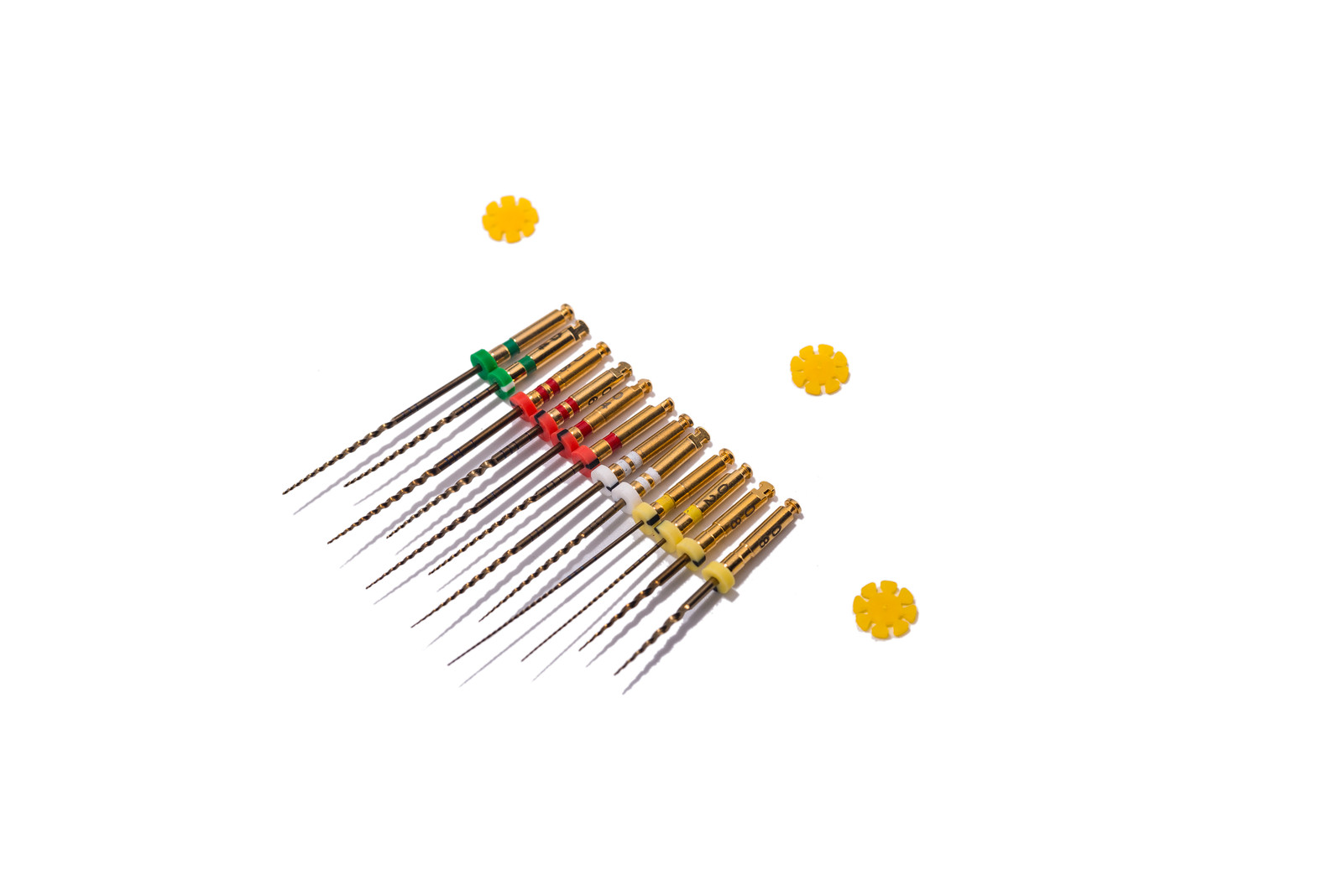 6pc Endodontic Dental Endo NITI Files X3-Pro Gold Taper Root Canal Rotary Files