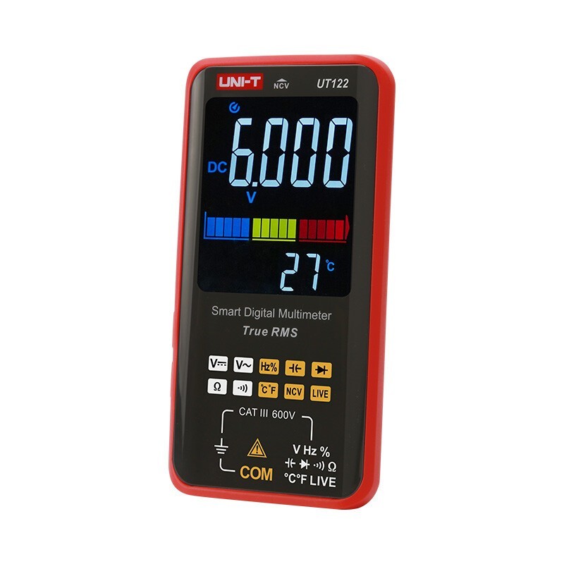 Intelligent TRMS Digital Multimeter Voltage Frequency Dual Display NCV LIVE Test
