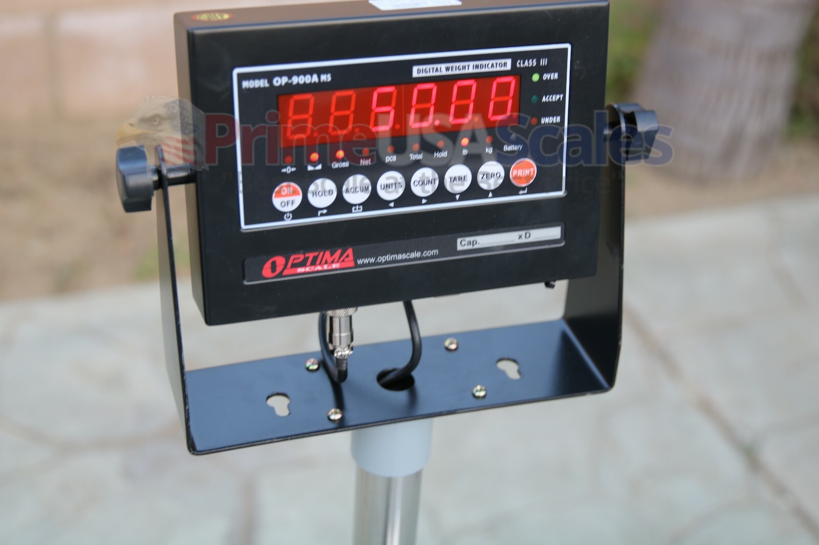 OP-915 300 lb Digital Bench Scale 16″X 16″ Legal for Trade Shipping Scale